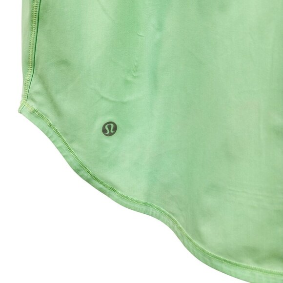 Lululemon Womens Mint Green Athletic Tank Top Size 8 - Picture 7 of 10